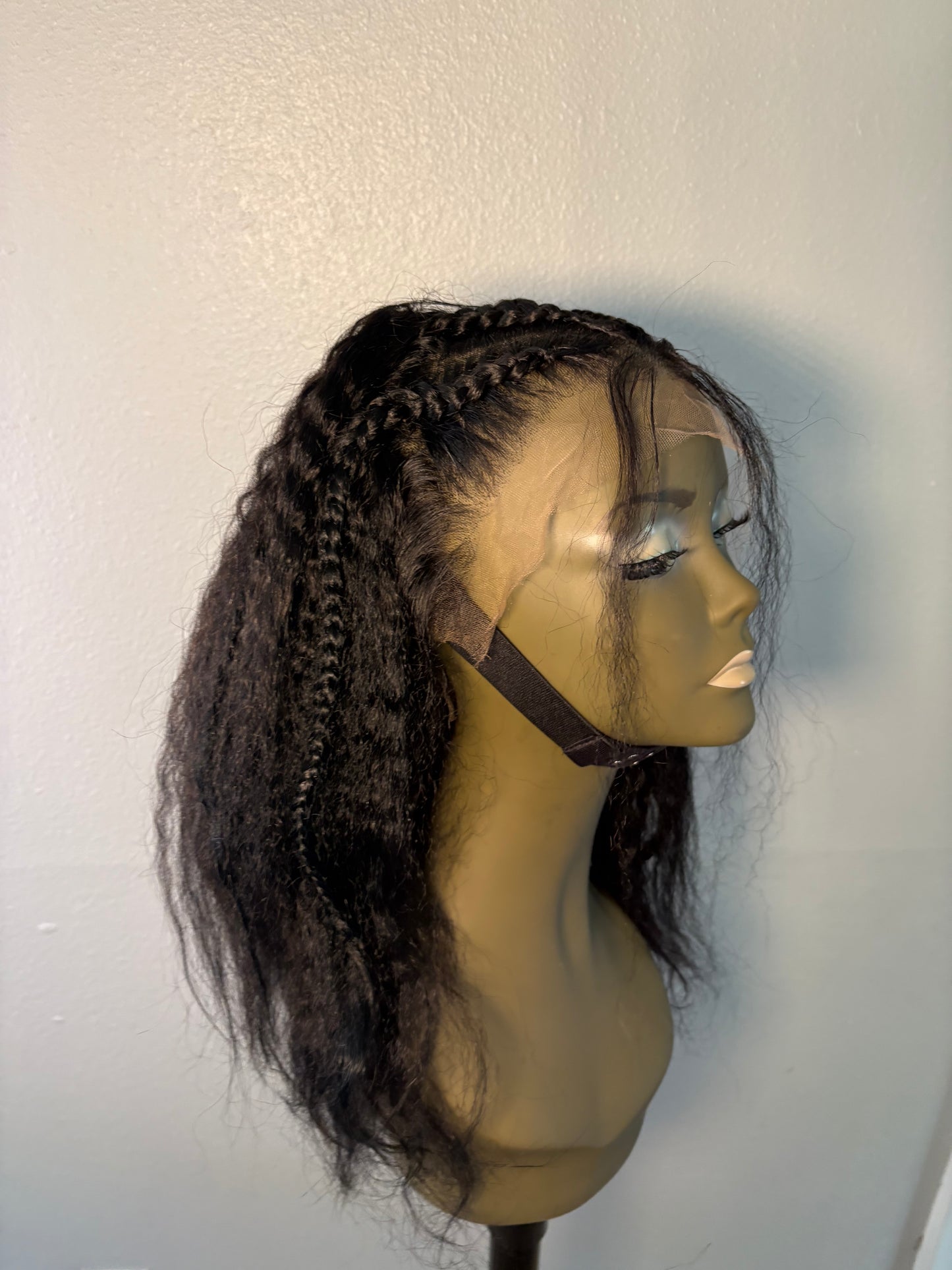 Kinky Straight Wig Unit